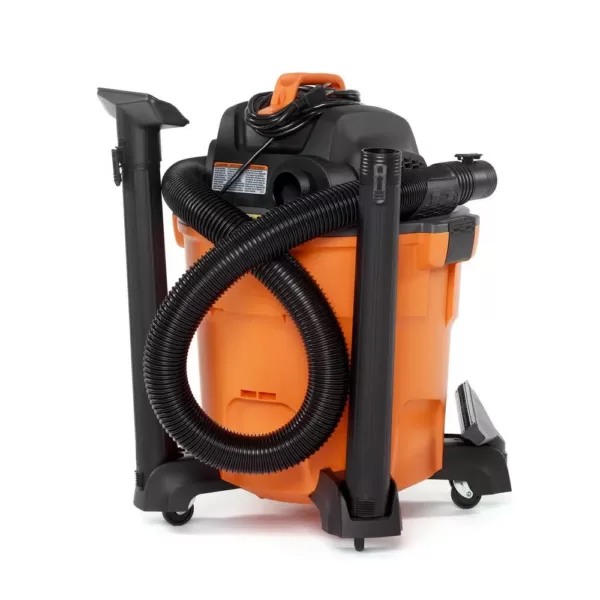 RIDGID 12 Gal. 5.0-Peak HP NXT Wet/Dry Shop Vacuum with Filter, Hose, Accessories and Wet Application Filter