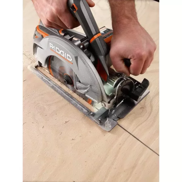 RIDGID 18-Volt Cordless Brushless 7-1/4 in. Circular Saw (Tool Only)