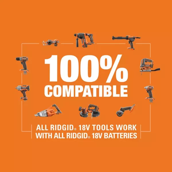 RIDGID 18-Volt Lithium-Ion Cordless Brushless 1/4 in. 3-Speed Impact Driver with Belt Clip (Tool Only)