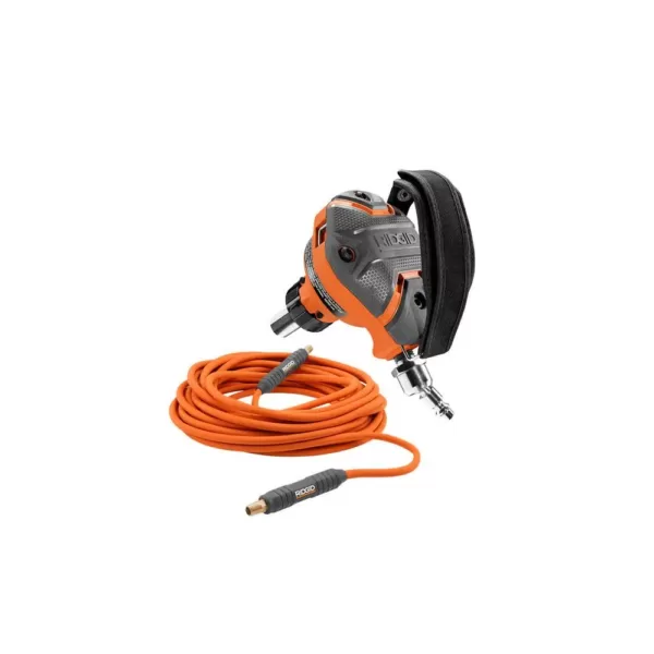 RIDGID 3-1/2 in. Full-Size Palm Nailer with 1/4 in. 50 ft. Lay Flat Air Hose