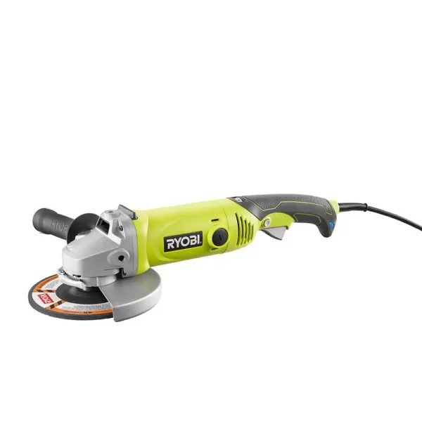 RYOBI 7 in. 10 Amp Angle Grinder