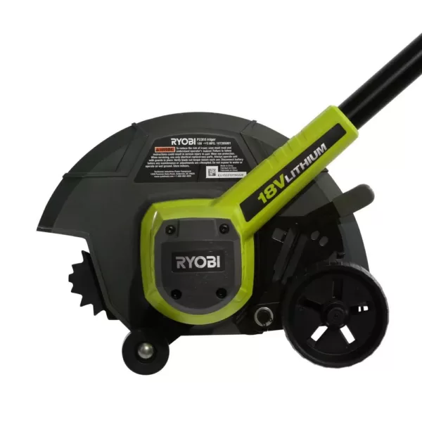 RYOBI ONE+ 9 in. 18-Volt Lithium-Ion Cordless Battery Edger (Tool Only)