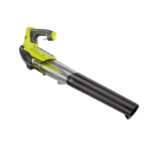 RYOBI ONE+ 100 MPH 280 CFM 18-Volt Lithium-Ion Cordless Battery Jet Fan Leaf Blower (Tool Only)