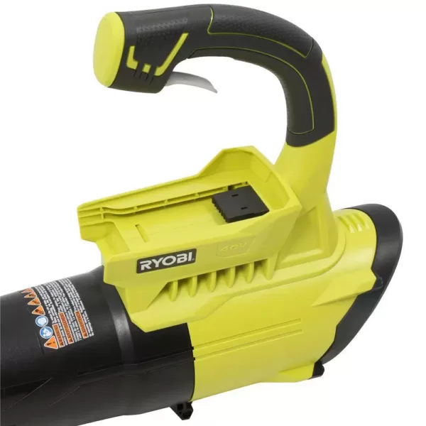 RYOBI 155 MPH 300 CFM 40-Volt Lithium-Ion Cordless Battery Jet Fan Leaf Blower (Tool Only)