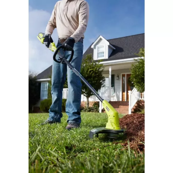 RYOBI 40-Volt Lithium-Ion Cordless String Trimmer – 2.0 Ah Battery and Charger Included