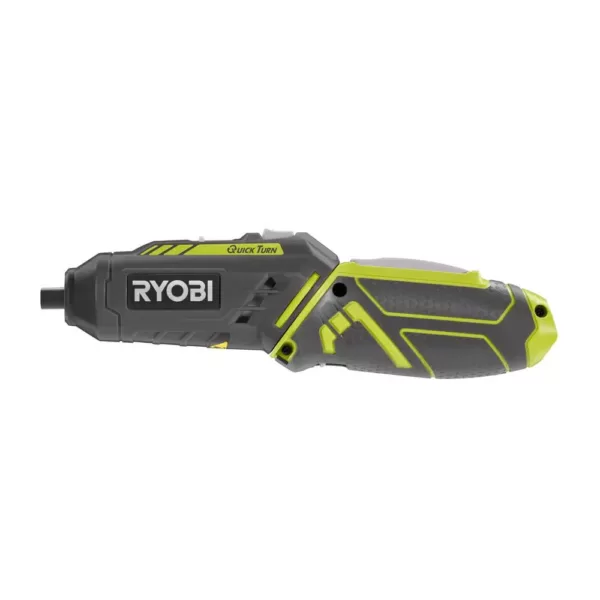 RYOBI 4-Volt QuickTurn Lithium-Ion Cordless 1/4 in. Hex Screwdriver Kit with 18-Volt ONE+ 40-Watt Soldering Iron