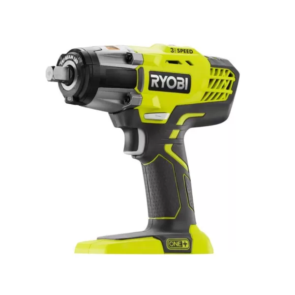 RYOBI 18-Volt ONE+ Cordless 3-Speed 1/2 in. Impact Wrench (Tool-Only)