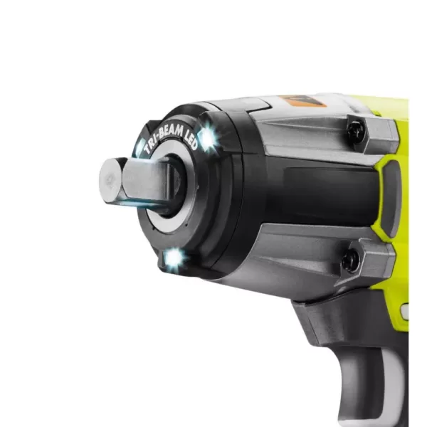 RYOBI 18-Volt ONE+ Cordless 3-Speed 1/2 in. Impact Wrench with 2.0 Ah Battery and Charger Kit