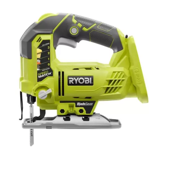 RYOBI 18-Volt ONE+ Cordless Orbital Jig Saw and 5 in. Random Orbit Sander (Tools Only)