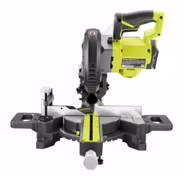 RYOBI ONE+ 18V Cordless 7-1/4 in. Sliding Miter Saw