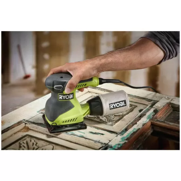 RYOBI 2 Amp Corded 1/4 Sheet Sander